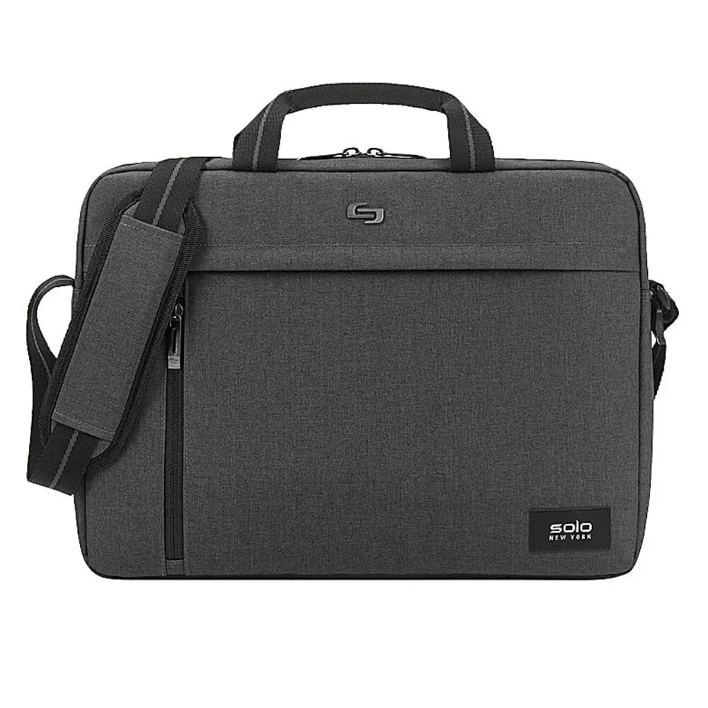 Solo New York Rivington Slim Computer Briefcase Bag With 15.6
